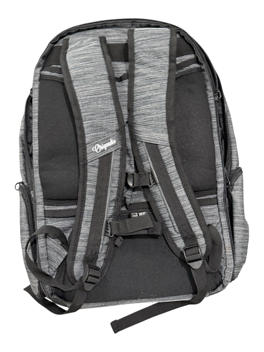 Men's Gray Tech Backpack - Picture 2 of 3